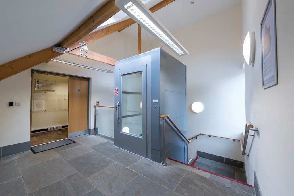 Octagon Barn - Platform Lift - East Anglian Lifts